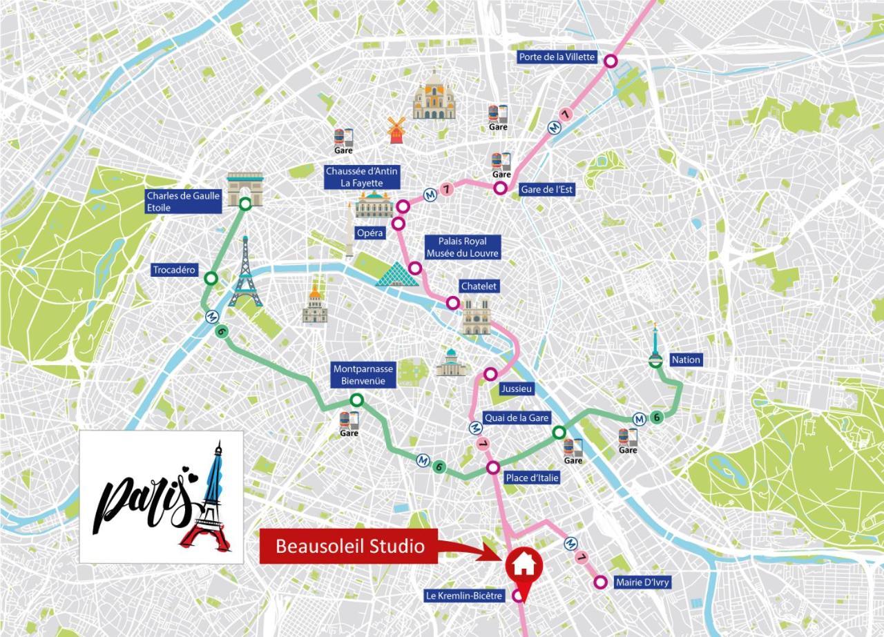 Beausoleil Metro Paris Sud *