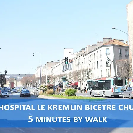 Beausoleil Studio Metro Paris Sud Le Kremlin-Bicêtre Exterior foto